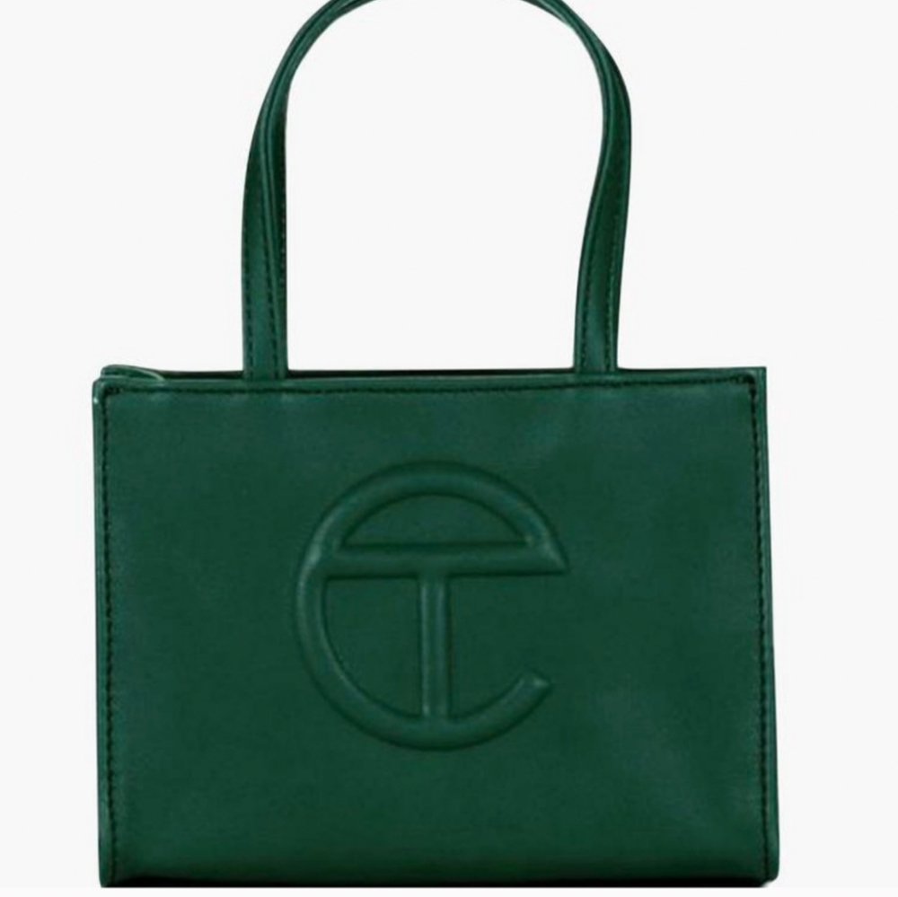 Telfar Dark Olive Small Tote Bag